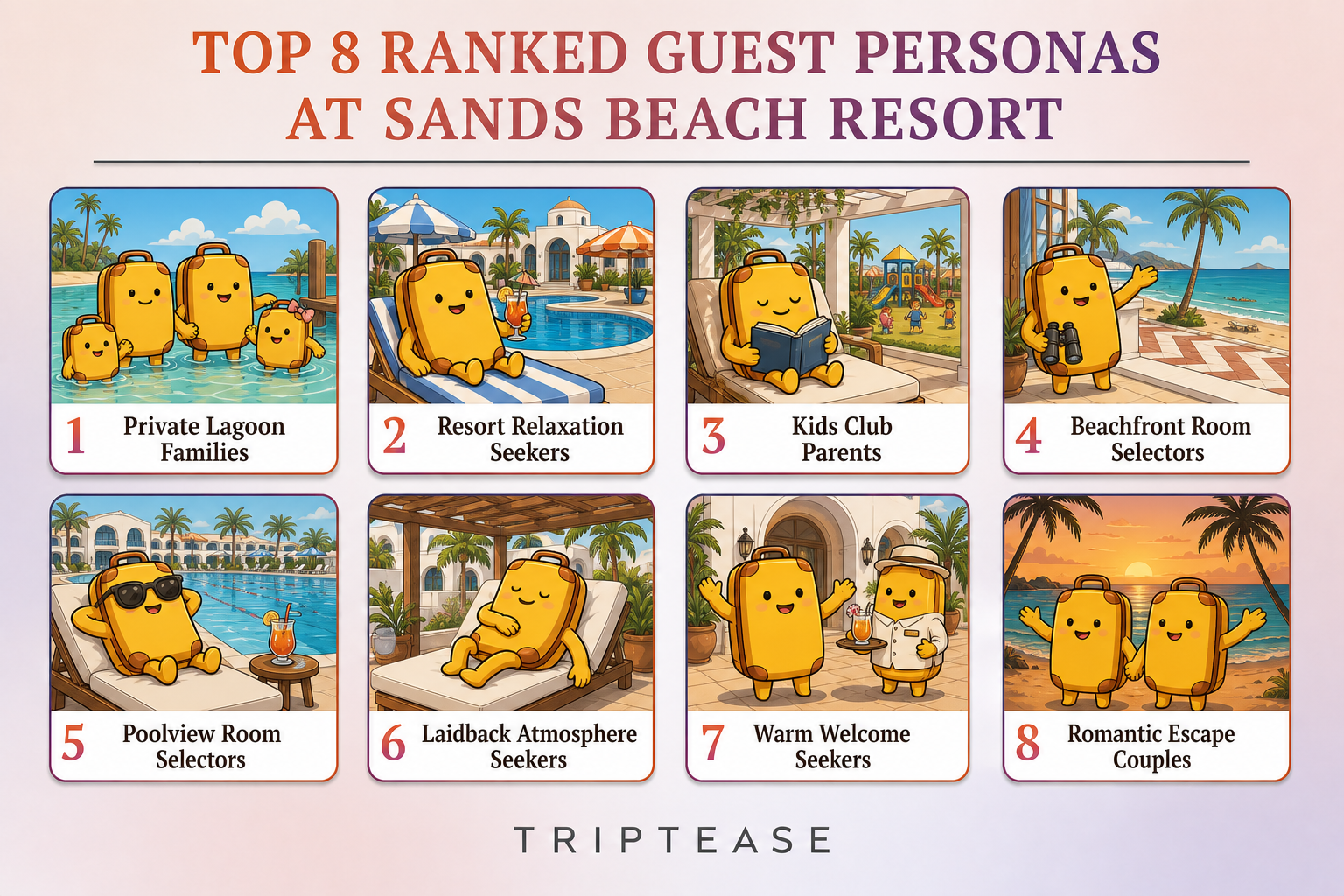 Sands Beach Resort Guest Personas Report cover