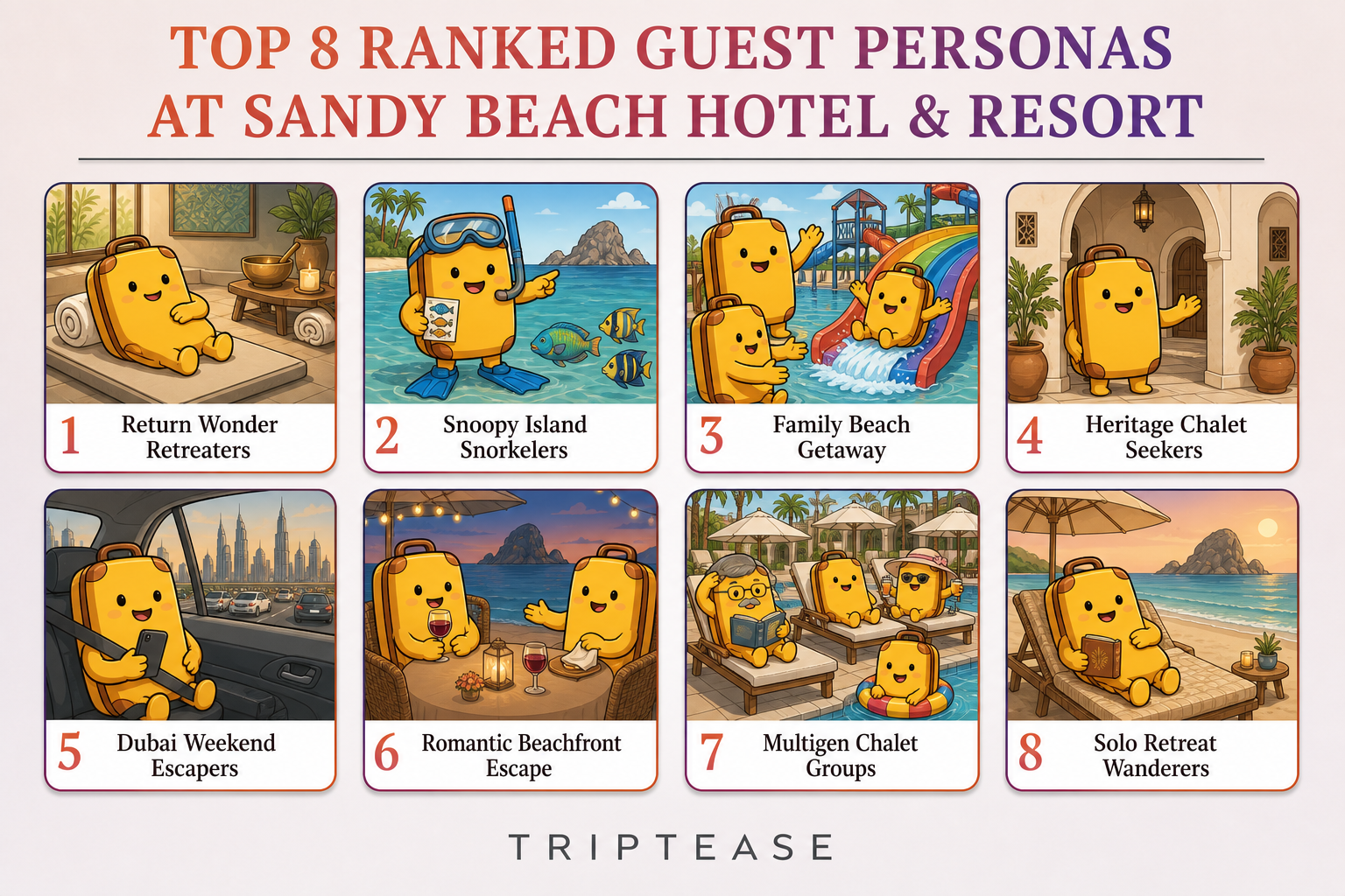 Sandy Beach Hotel & Resort Guest Personas Report cover
