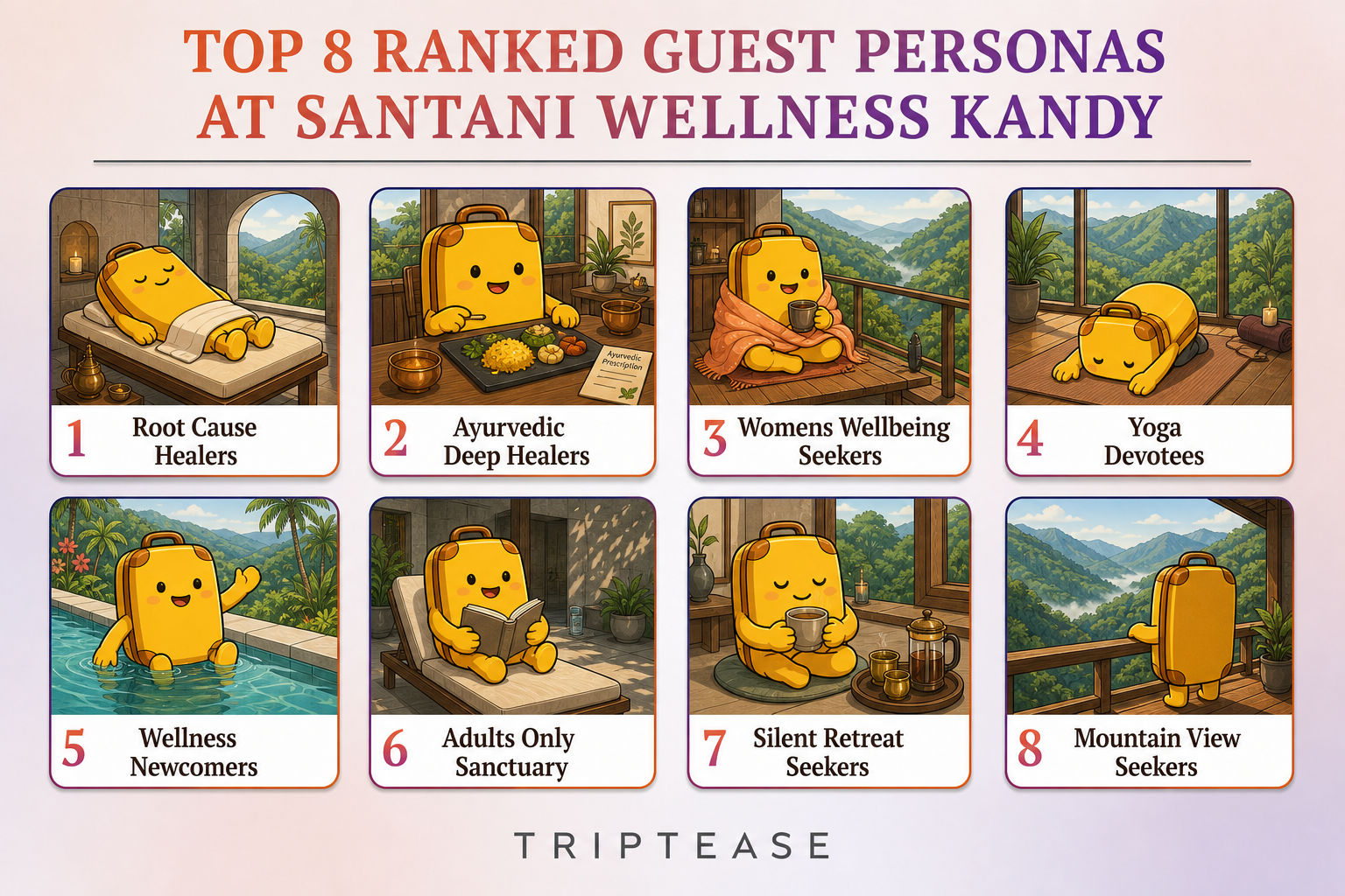 Santani Wellness Kandy Guest Personas Report cover