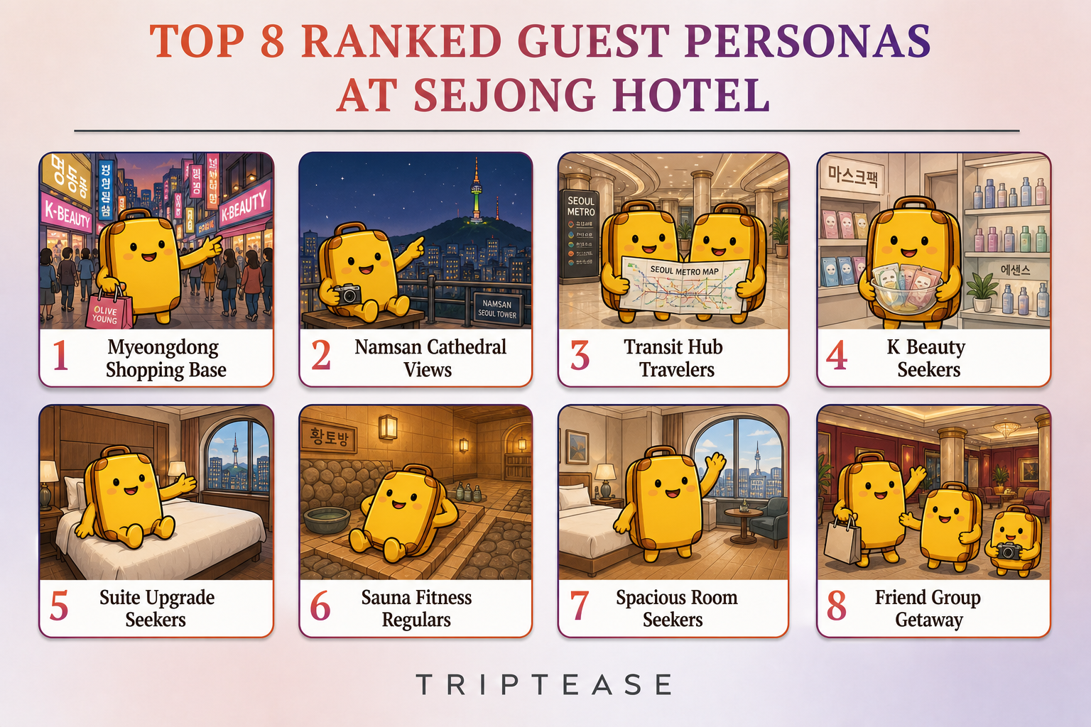 Sejong Hotel Guest Personas Report cover