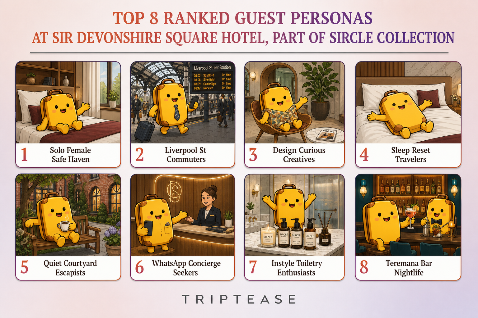 Sir Devonshire Square Hotel, part of Sircle Collection Guest Personas Report cover