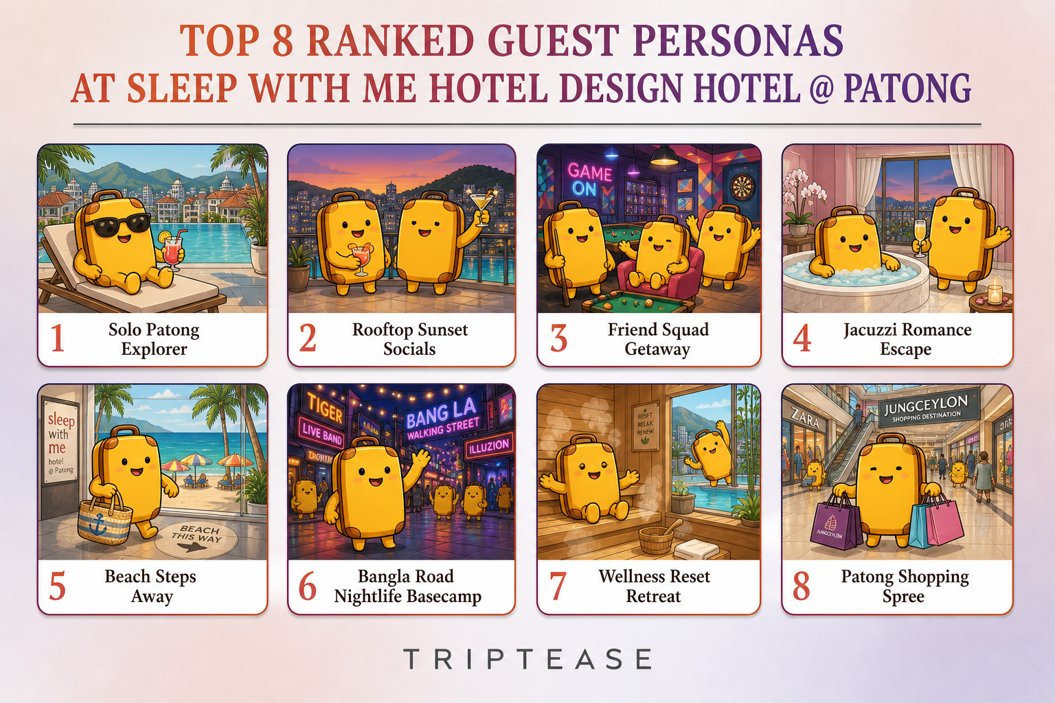 SLEEP WITH ME HOTEL design hotel @ patong Guest Personas Report cover