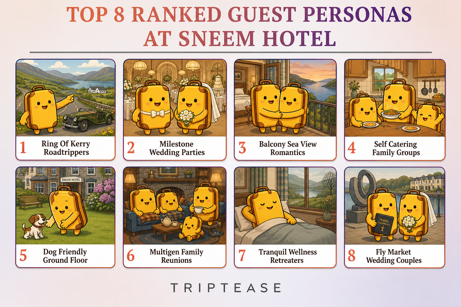 Sneem Hotel Guest Personas Report cover