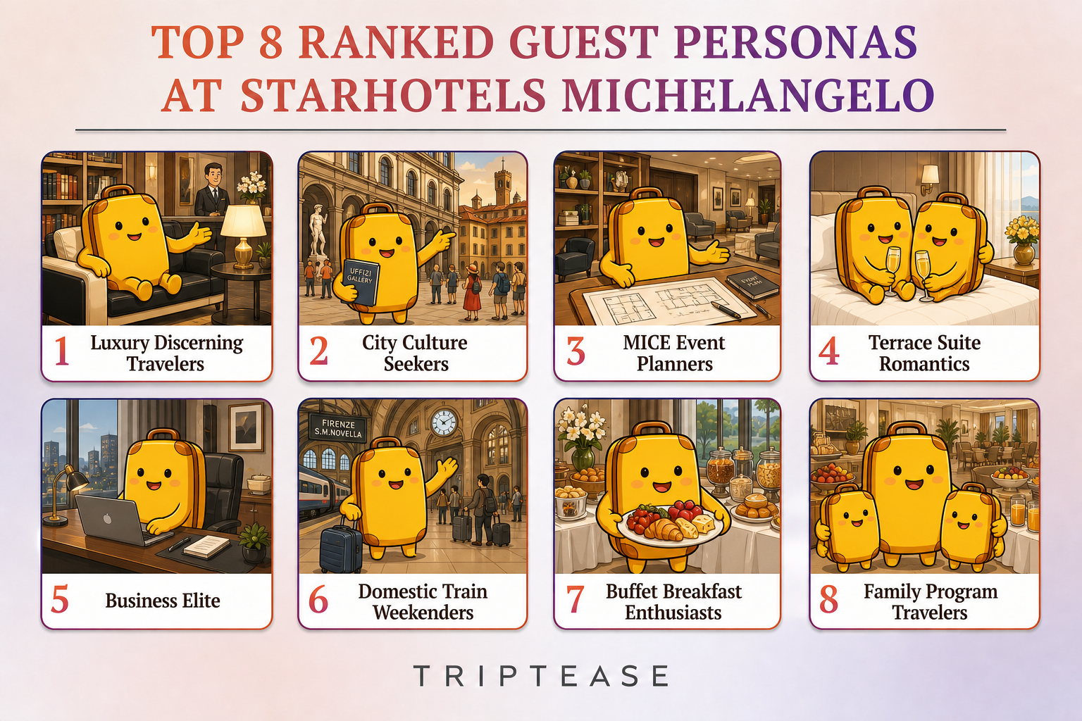 Starhotels Michelangelo Guest Personas Report cover