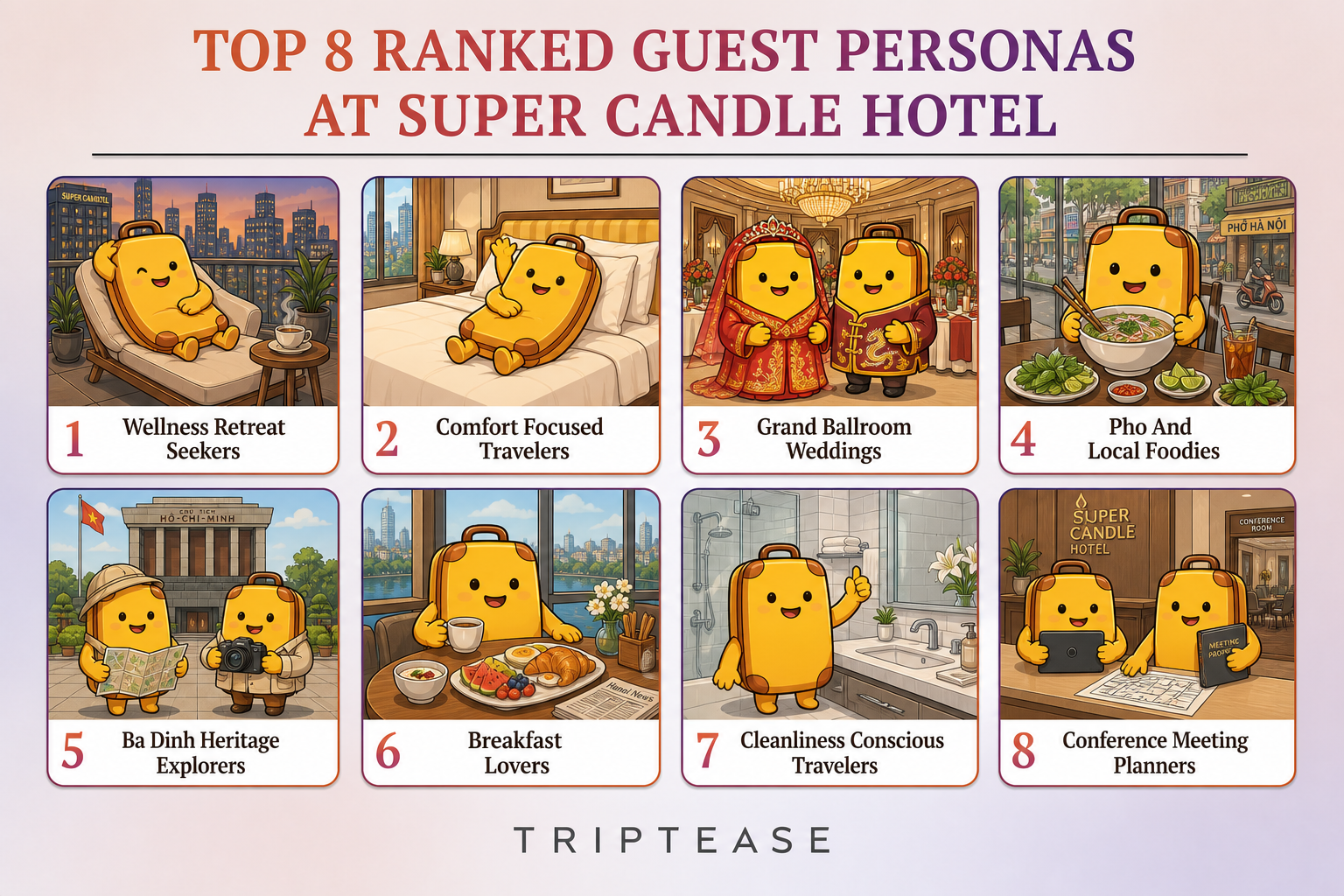 Super Candle Hotel Guest Personas Report cover