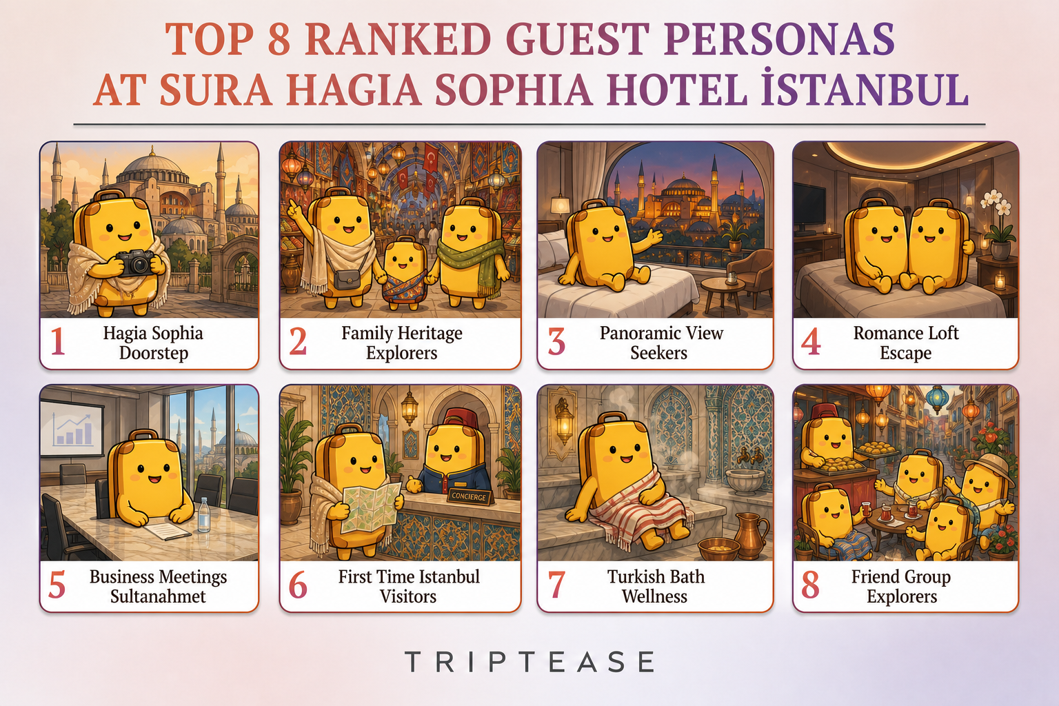Sura Hagia Sophia Hotel İstanbul Guest Personas Report cover