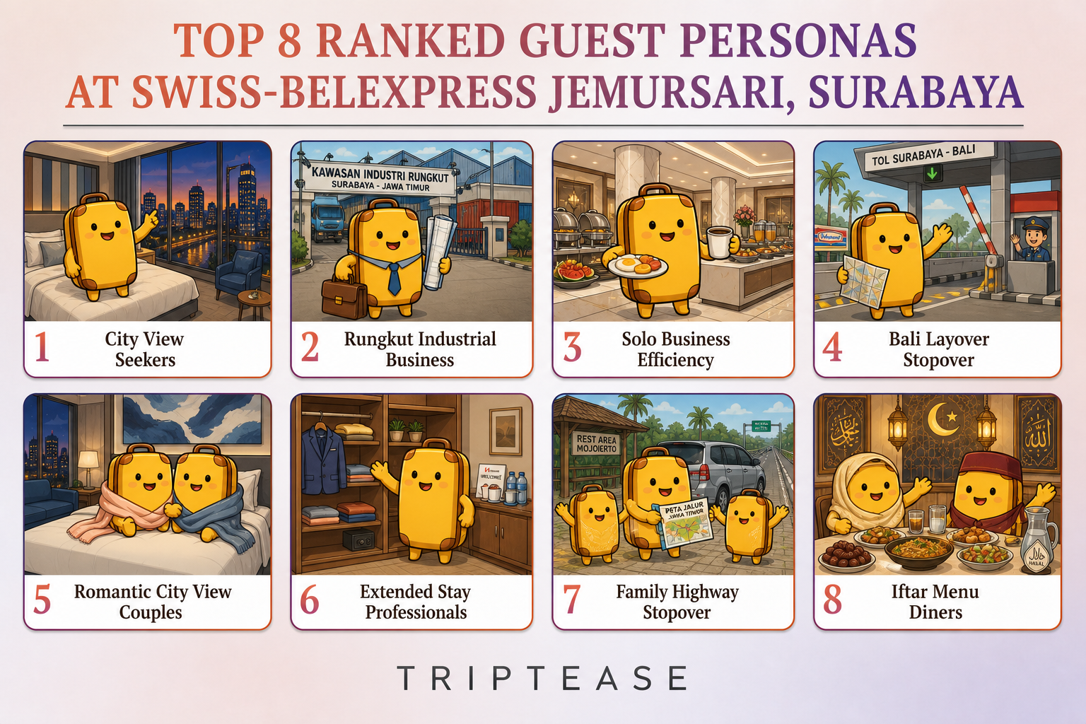 Swiss-Belexpress Jemursari, Surabaya Guest Personas Report cover