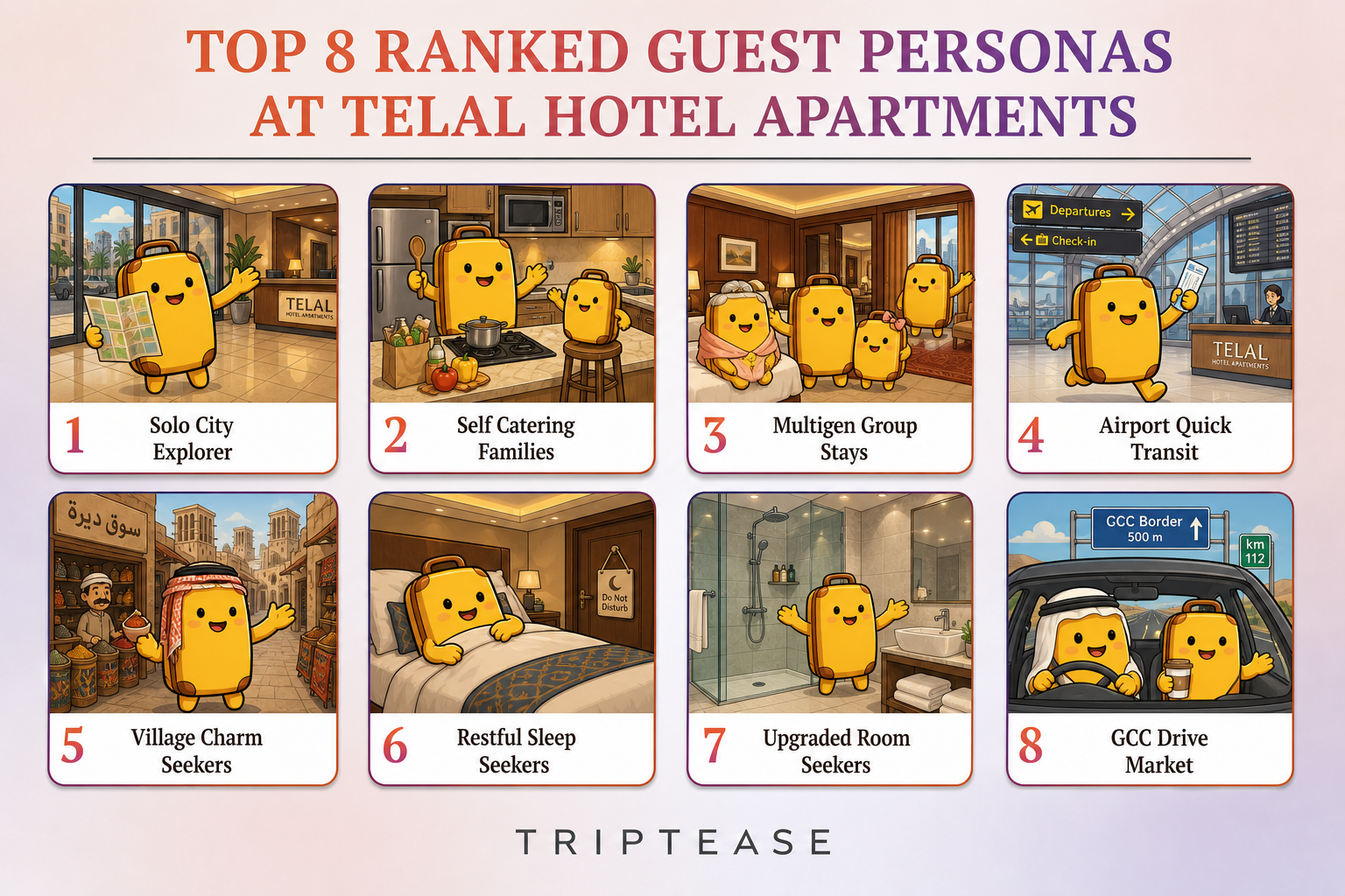 Telal Hotel Apartments Guest Personas Report cover