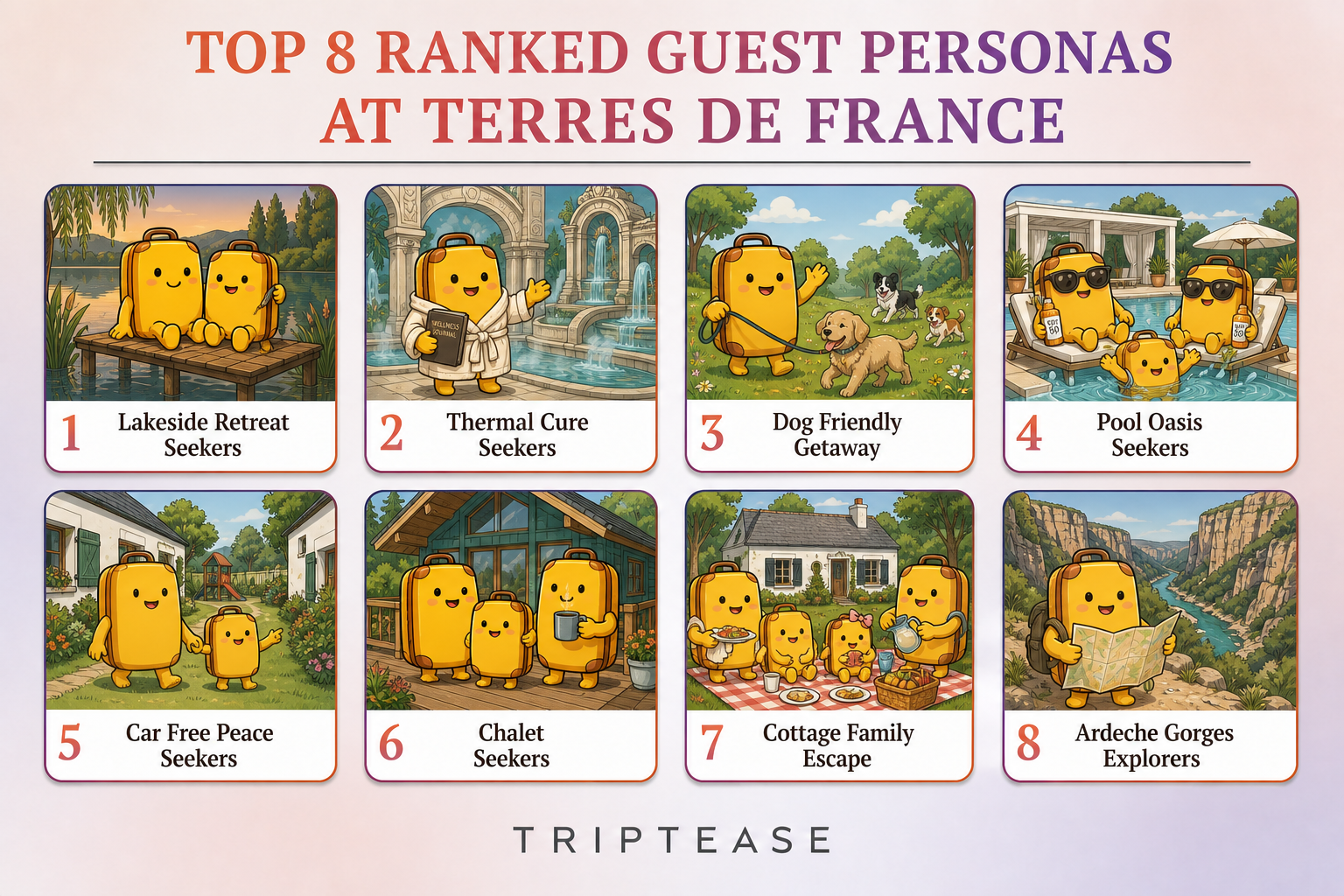 Terres De France Guest Personas Report cover