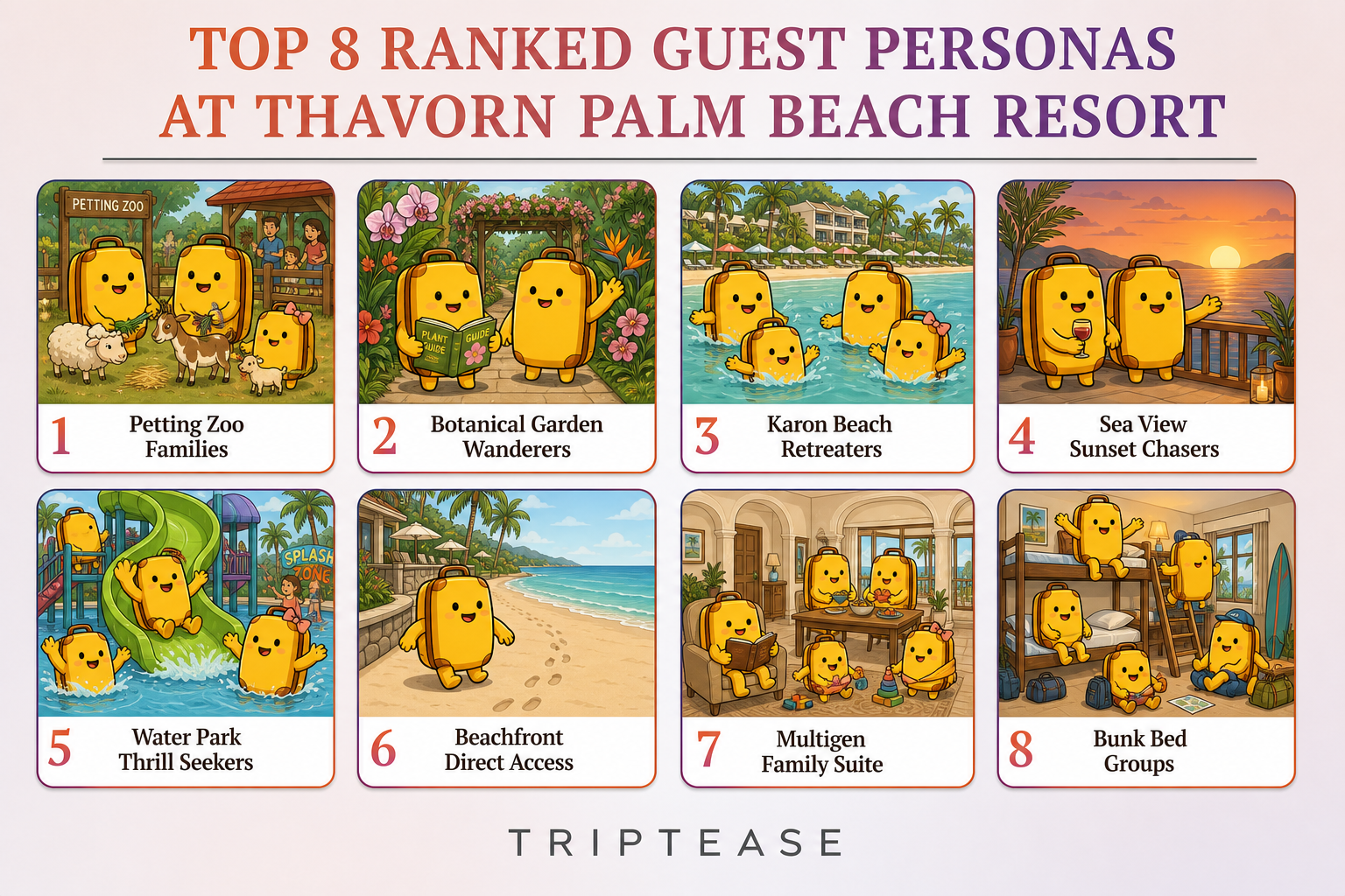 Thavorn Palm Beach Resort Guest Personas Report cover
