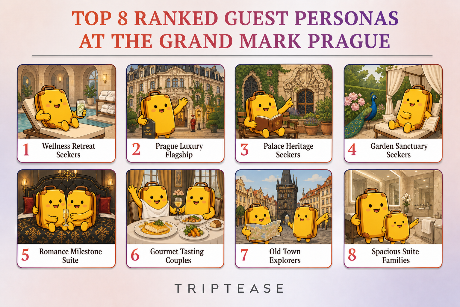 The Grand Mark Prague Guest Personas Report cover