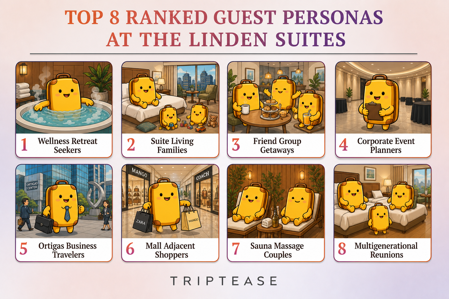 The Linden Suites Guest Personas Report cover