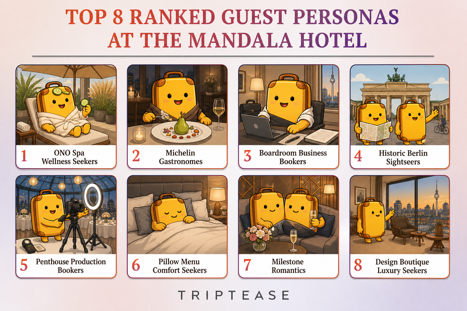 The Mandala Hotel Guest Personas Report cover