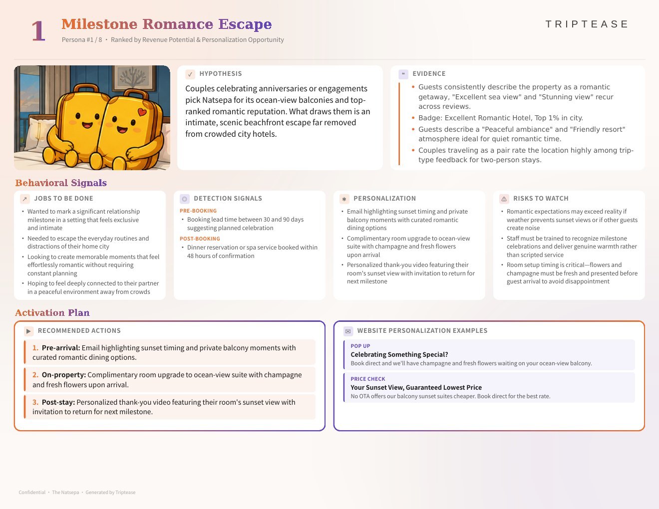 The Natsepa Guest Personas Report — first persona