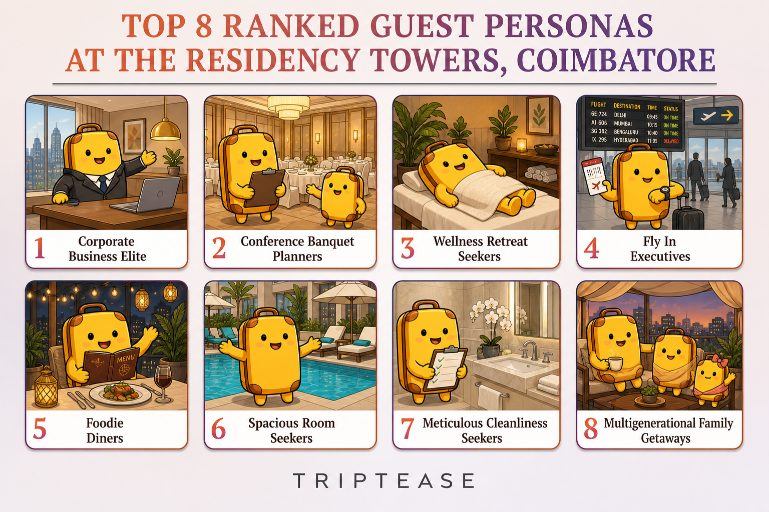 The Residency Towers, Coimbatore Guest Personas Report cover