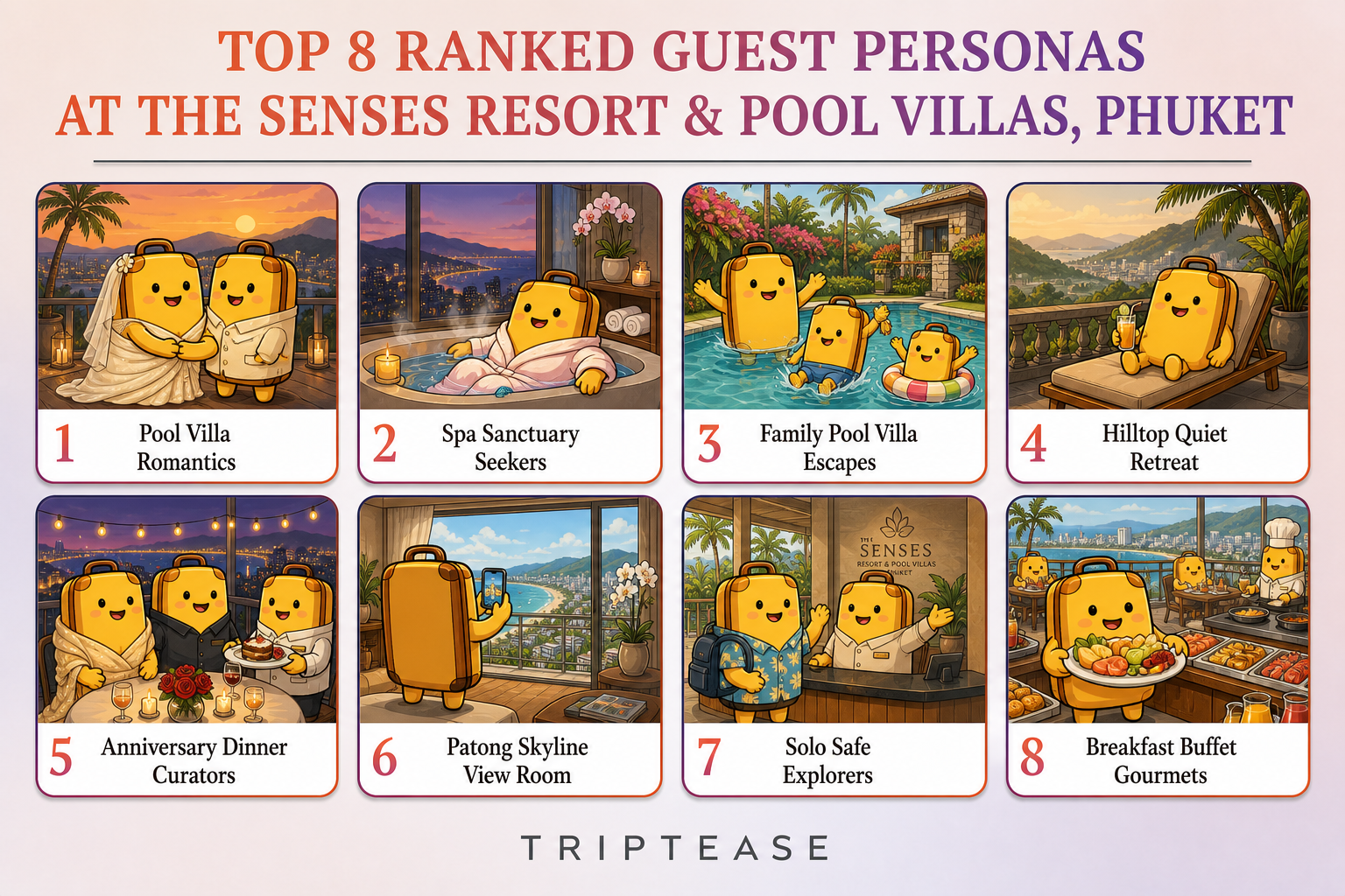 The Senses Resort & Pool Villas, PHUKET Guest Personas Report cover
