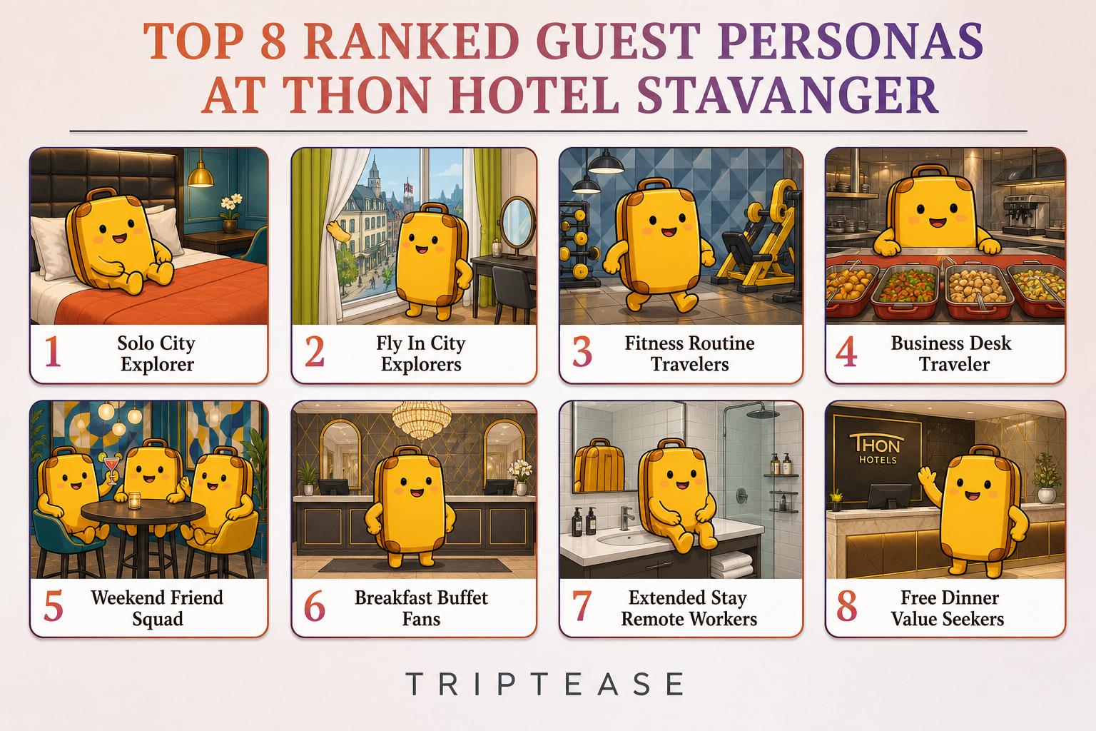Thon Hotel Stavanger Guest Personas Report cover