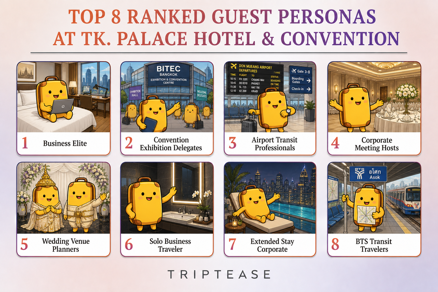 TK. Palace Hotel & Convention Guest Personas Report cover