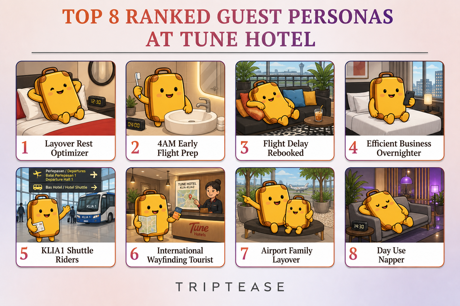 Tune Hotel Guest Personas Report cover