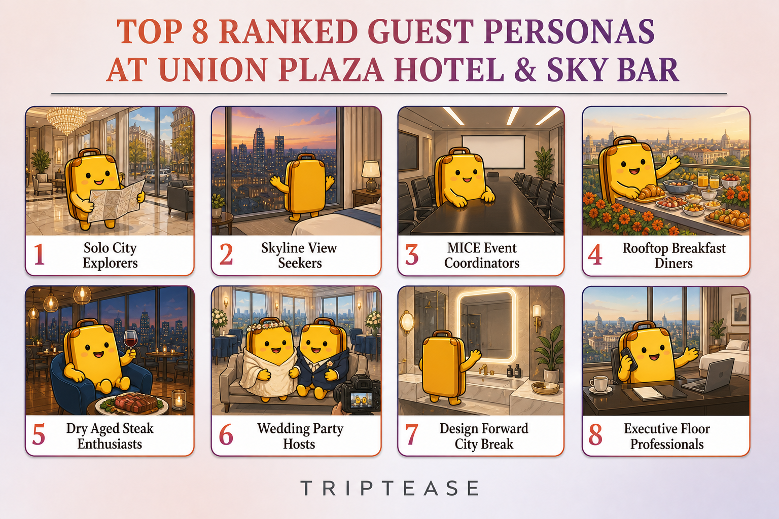 Union Plaza Hotel & Sky Bar Guest Personas Report cover