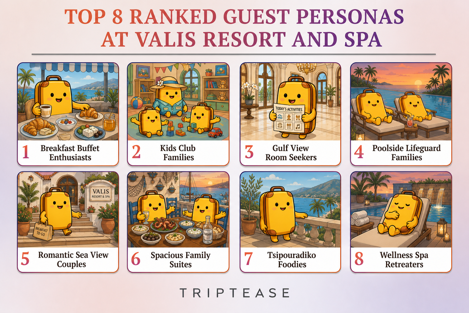 Valis Resort and Spa Guest Personas Report cover