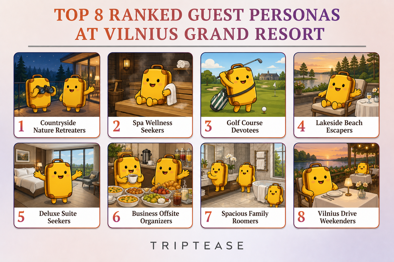 Vilnius Grand Resort Guest Personas Report cover