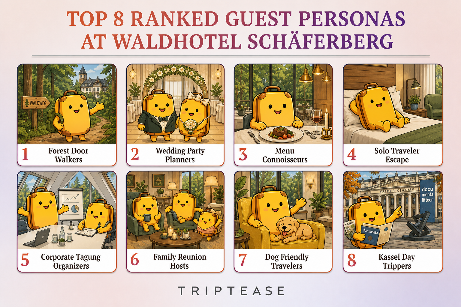 Waldhotel Schäferberg Guest Personas Report cover