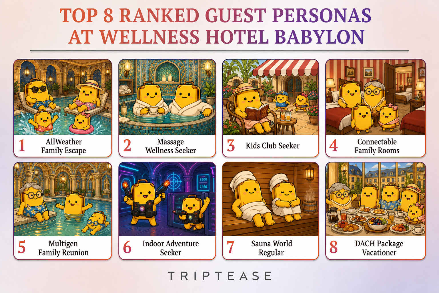 Wellness Hotel Babylon Guest Personas Report cover