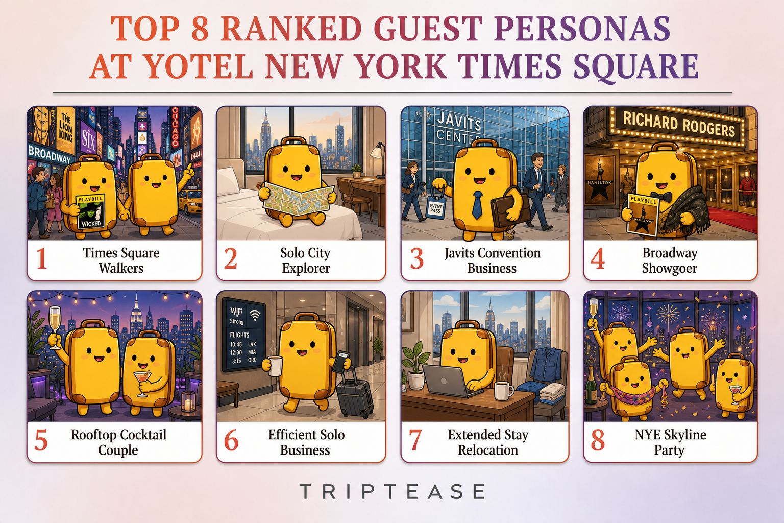 YOTEL New York Times Square Guest Personas Report cover