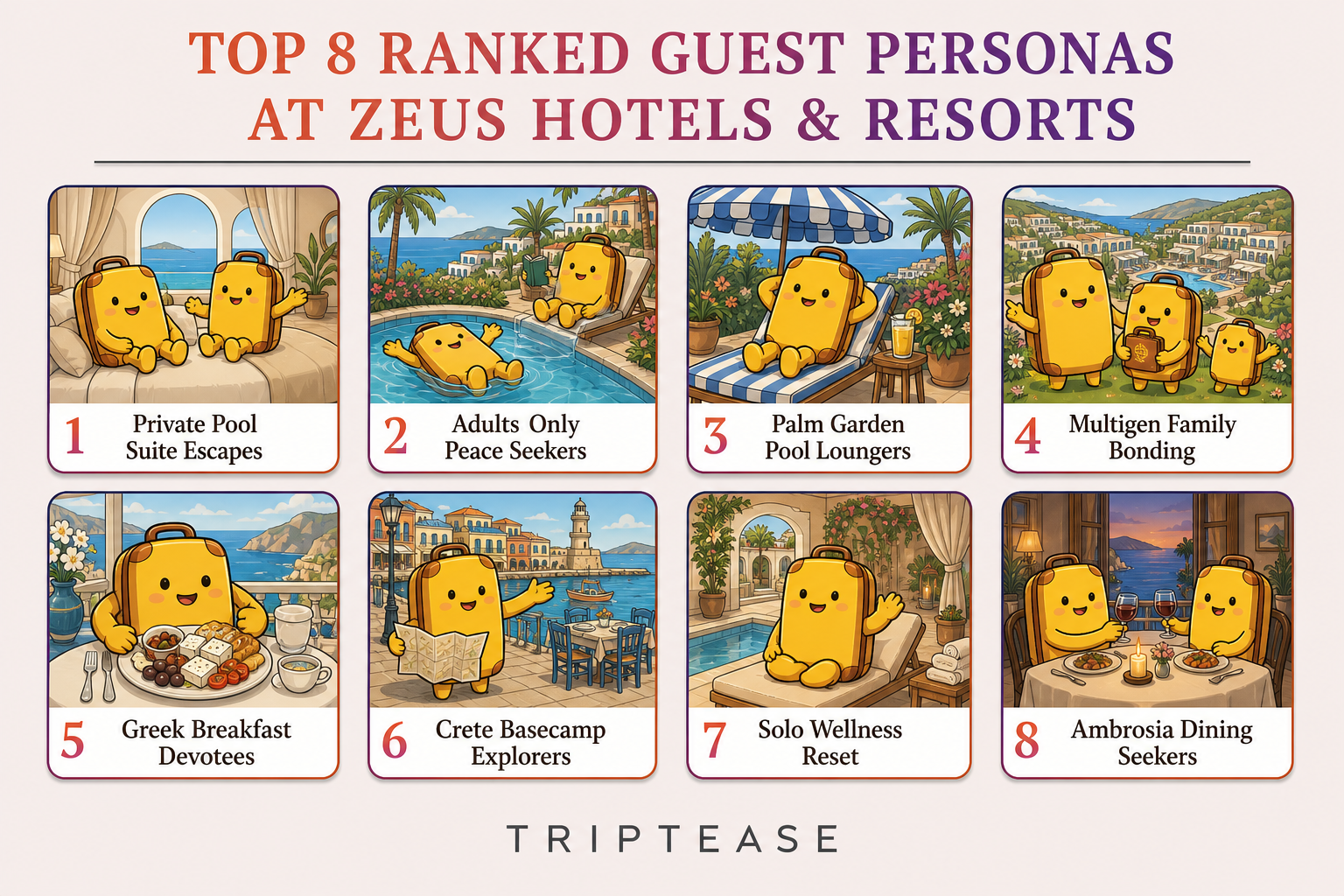 ZEUS hotels & resorts Guest Personas Report cover