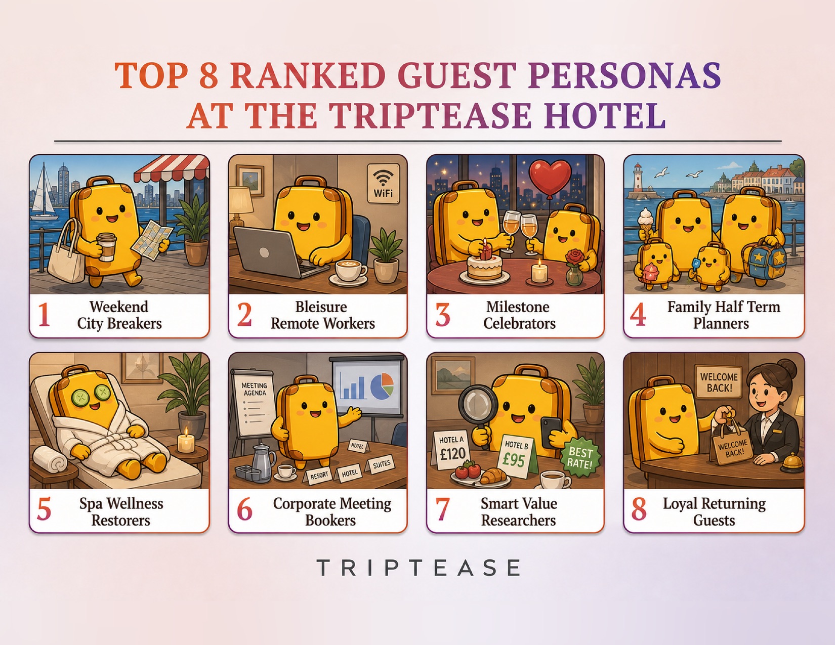 Sample Guest Personas report — page 1
